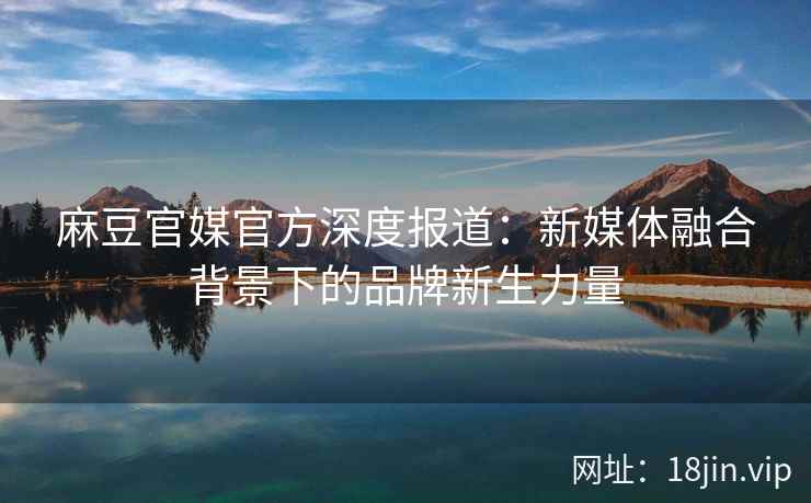 麻豆官媒官方深度报道：新媒体融合背景下的品牌新生力量